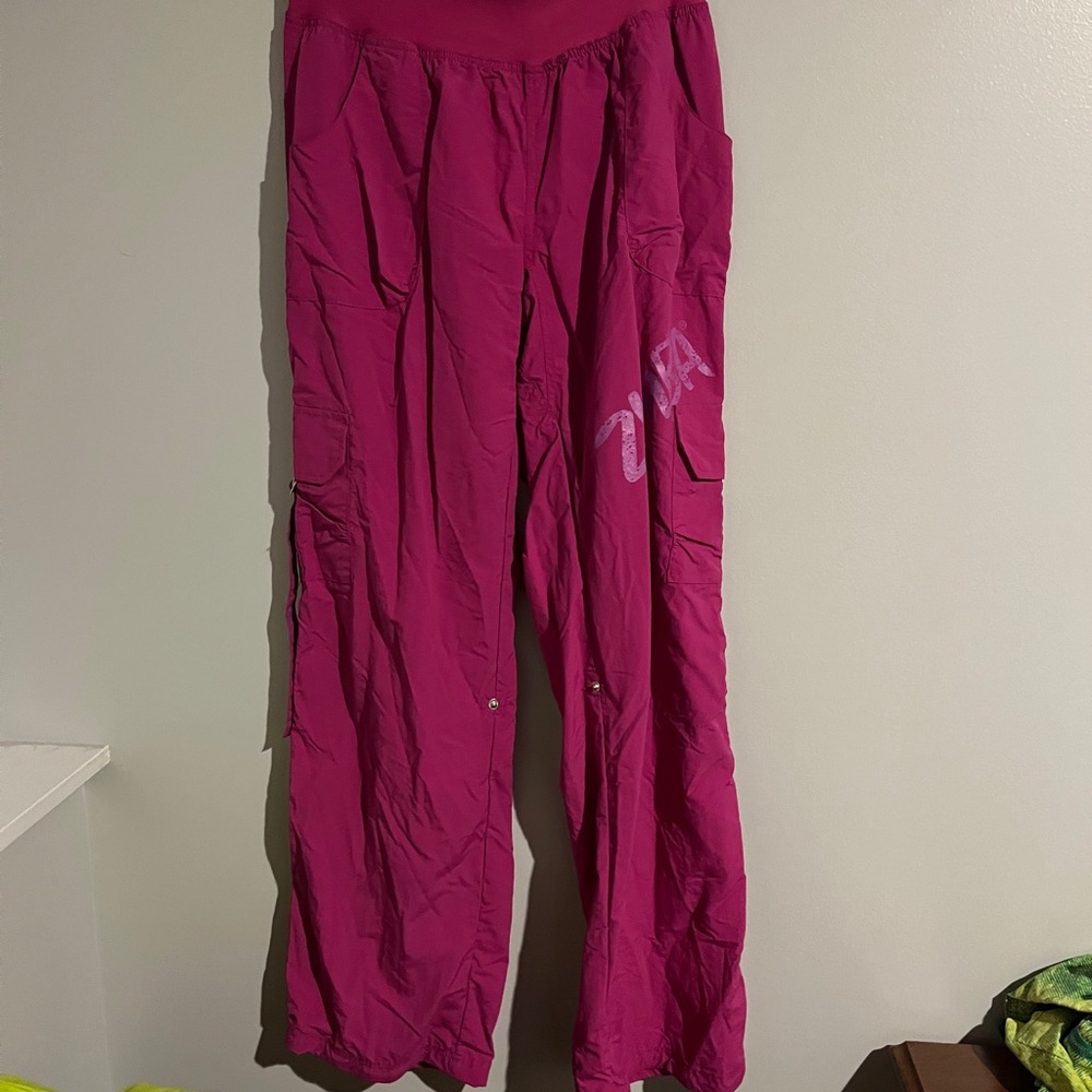 Zumba track jogger pants pink XXL